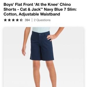 Cat and Jack Navy Blue Shorts